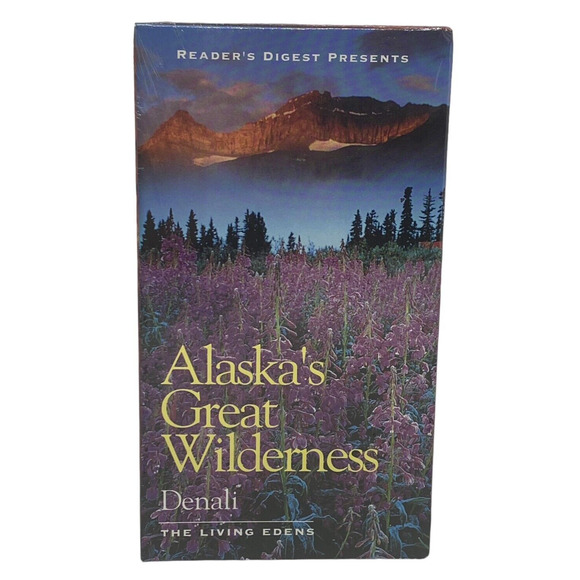 Denali Alaska’s Great Wilderness: The Living Eden 1997 VHS Documentary New - Picture 1 of 9